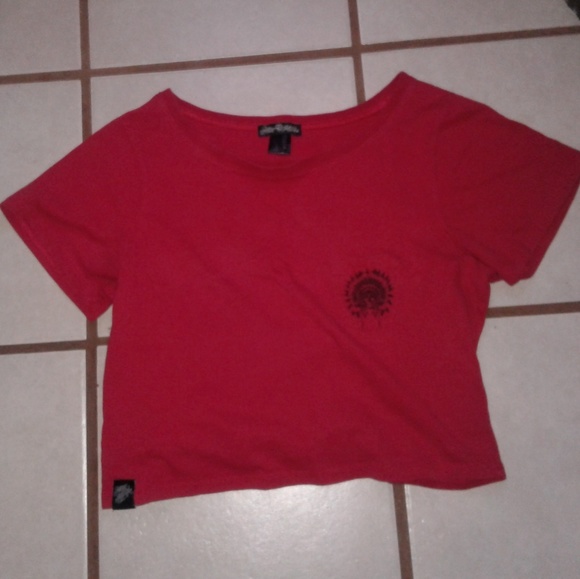 Red Crop Top - Picture 1 of 3